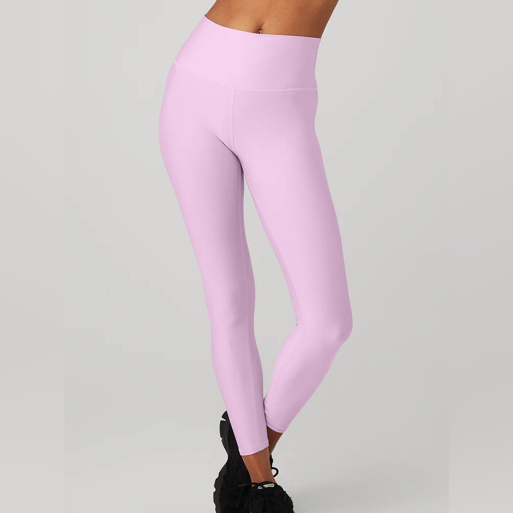 Alo Sugarplum Pink 7/8 High-Waist Airlift Legging